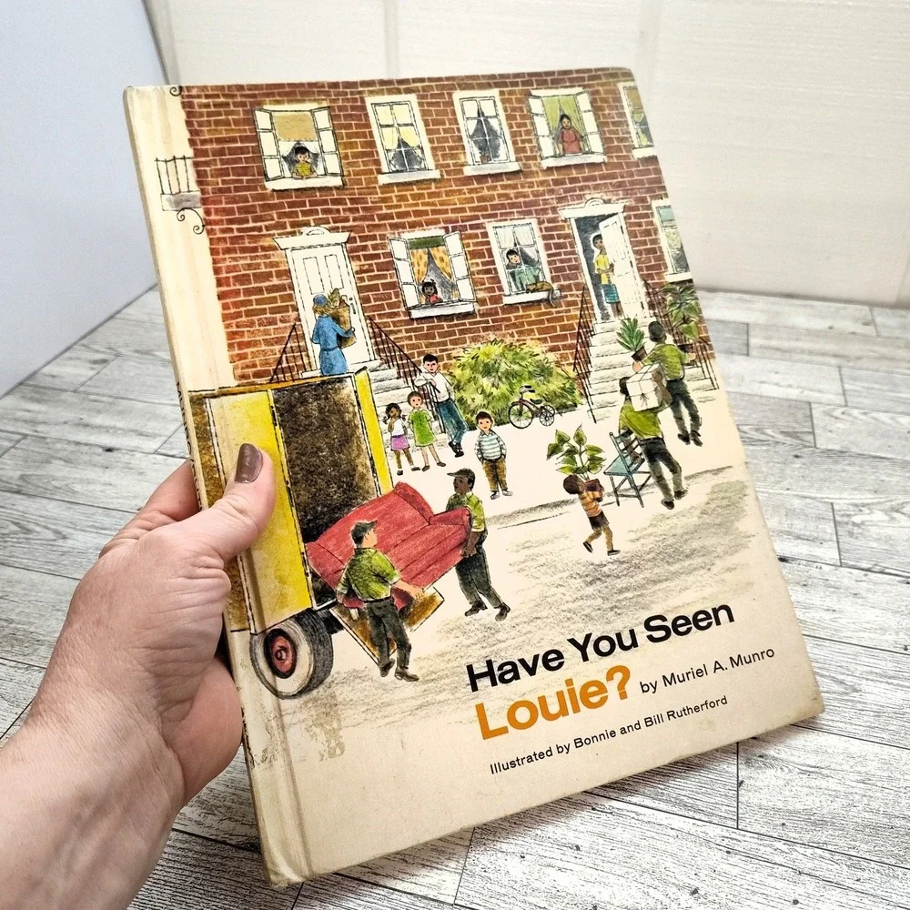 Have You Seen Louie? by Muriel A Munro Kids Hardcover‎ 1970 Vtg Book Ex-Lib